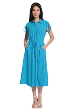 Load image into Gallery viewer, Maggy London Blue &quot;Gwen&quot; Dress- 14
