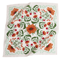 Load image into Gallery viewer, Cotton Bandana - Flora
