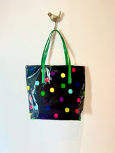 Load image into Gallery viewer, Kate Spade Shiny Rainbow Dots Tote
