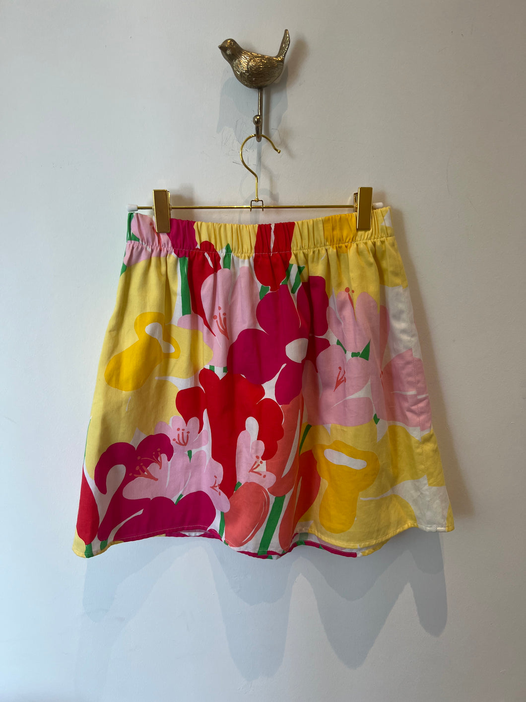 Lilly Pulitzer Cotton Floral Skirt - Small