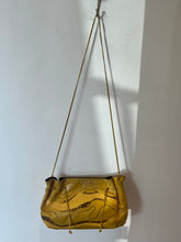 Load image into Gallery viewer, Vintage Carlos Falchi Yellow Patchwork Handbag
