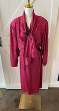 Load image into Gallery viewer, Vintage Soo Yung Lee Silk Blouse &amp; Skirt Set - Size 12
