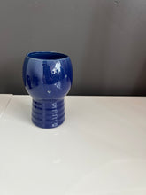 Load image into Gallery viewer, Cobalt Blue Handmade Ceramic Goblets - Set of 6
