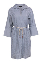 Load image into Gallery viewer, Lafayette 148 Striped Cotton Dress

