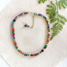 Load image into Gallery viewer, Single Strand Kantha Necklace

