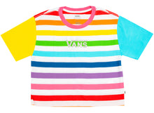 Load image into Gallery viewer, Vans x Flour Shop Striped Crop Top- XS

