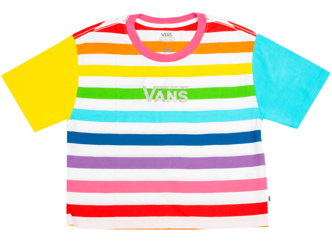 Vans x Flour Shop Striped Crop Top- XS