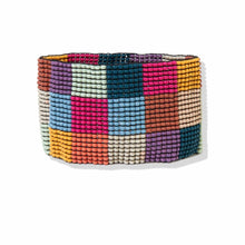 Load image into Gallery viewer, Beaded Squares Stretch Bracelet
