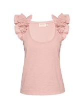Load image into Gallery viewer, Valentina Ruffled Tank - Light Pink

