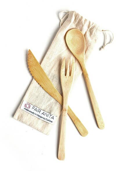 Sustainable Bamboo Utensil Set