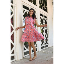 Load image into Gallery viewer, Block Printed Pink Calla Dress
