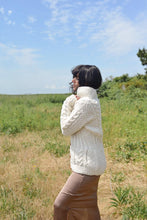 Load image into Gallery viewer, Ivory Handmade Chunky Sweater
