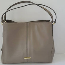 Load image into Gallery viewer, Anne Klein Grey 3 Compartment Handbag

