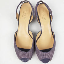 Load image into Gallery viewer, Talbots Lilac Peep Toe Slingbacks - Size 7
