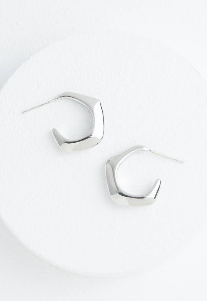 Everyday Silver Hoops