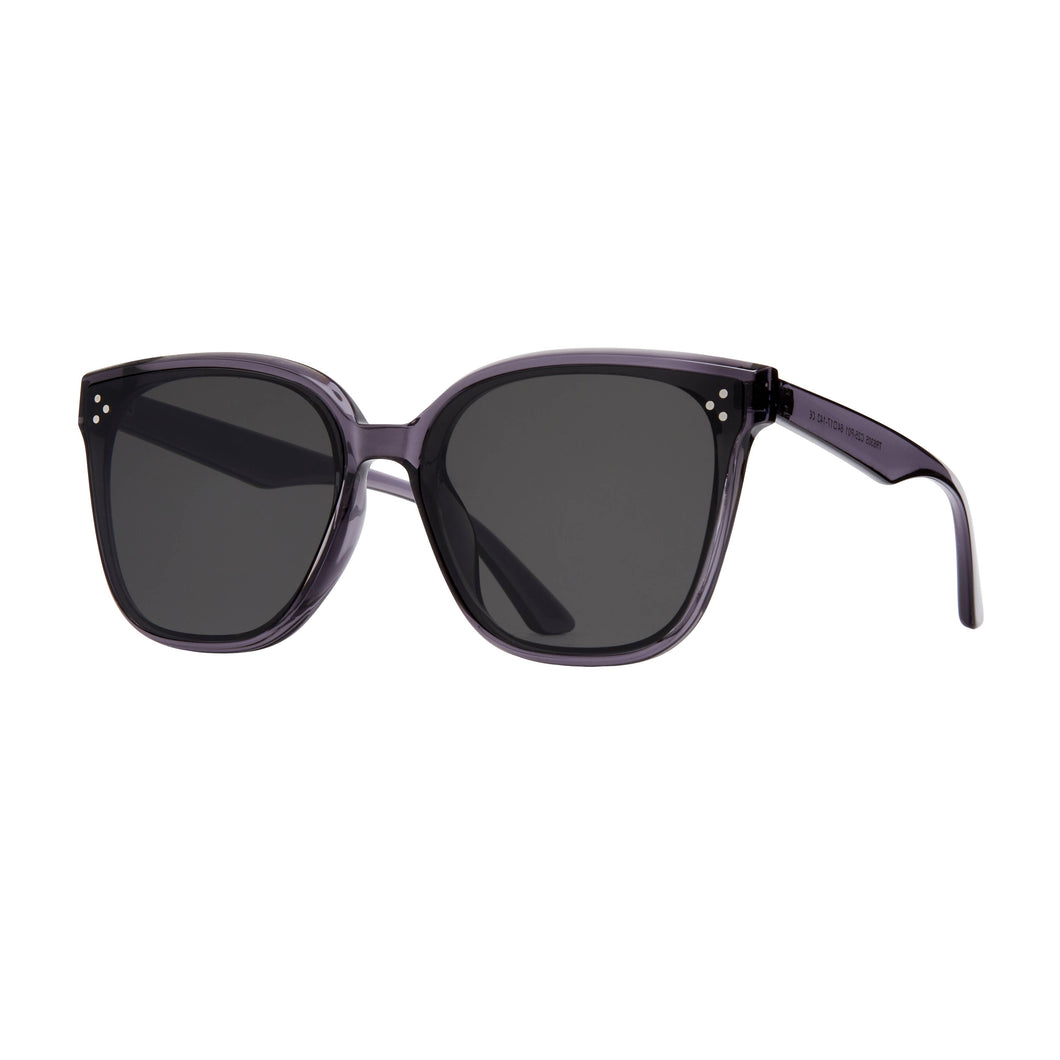 Crystal Grey Smoke Polarized Sunglasses