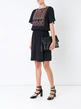 Load image into Gallery viewer, Tory Burch Embroidered Silk Dress - 14
