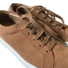 Load image into Gallery viewer, Banana Republic Tan Suede Sneakers - Size 8
