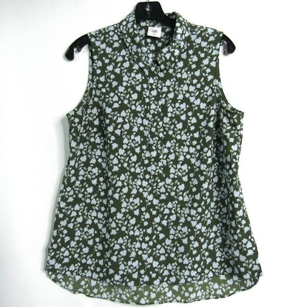 Cabi Sleeveless Floral Blouse - Small