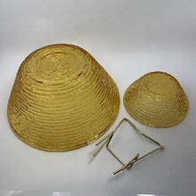 Load image into Gallery viewer, Vintage Anchor Hocking Soreno Chip and Dip Set - Honey Gold
