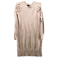 Load image into Gallery viewer, Club Monaco Beige Knit Longsleeve Dress- S
