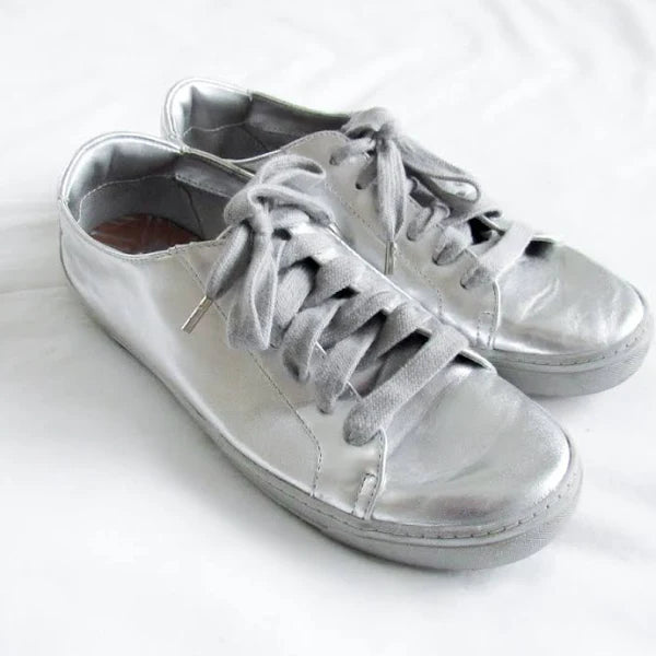 Dolce Vita Silver Sneakers - 8