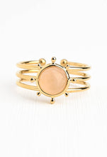 Load image into Gallery viewer, Rose Quartz Ring in Gold
