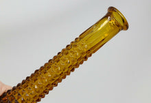 Load image into Gallery viewer, Diamond Point Amber Empoli Genie Bottle
