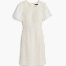 Load image into Gallery viewer, J. Crew White Eyelet Short Sleeve Dress - Size 4
