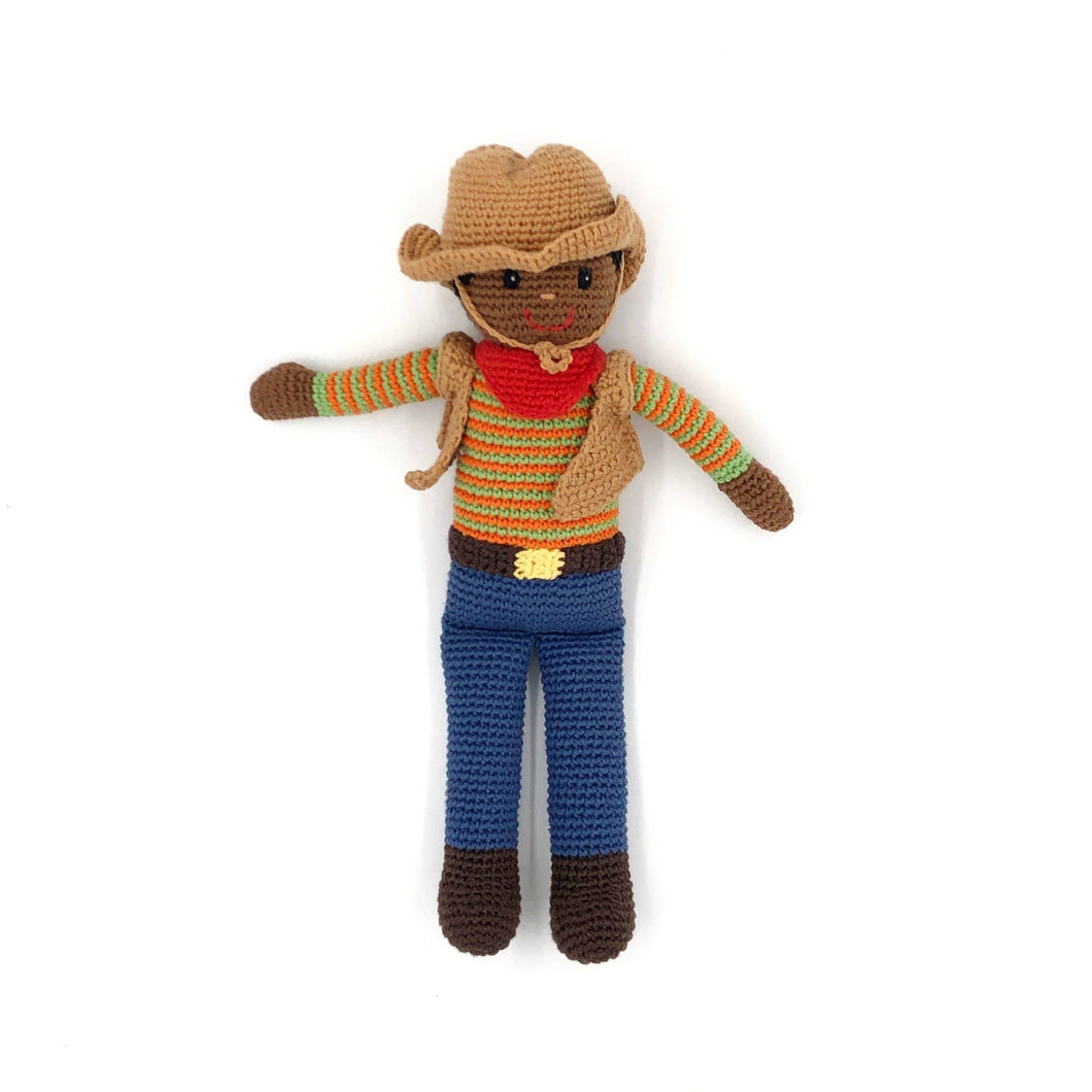 Handmade Cowboy Doll