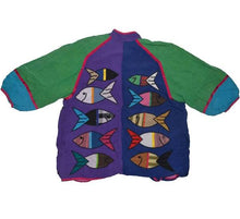 Load image into Gallery viewer, Vintage Victor Camerena Fishies Jacket - Size Small
