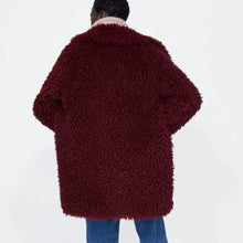 Load image into Gallery viewer, Zara Burgundy Snuggle Jacket - Small
