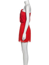 Load image into Gallery viewer, Halston One Shoulder Red Dress - Sz. 4
