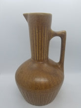 Load image into Gallery viewer, Vintage Brown Maple Leaf Monmouth Pottery Pitcher
