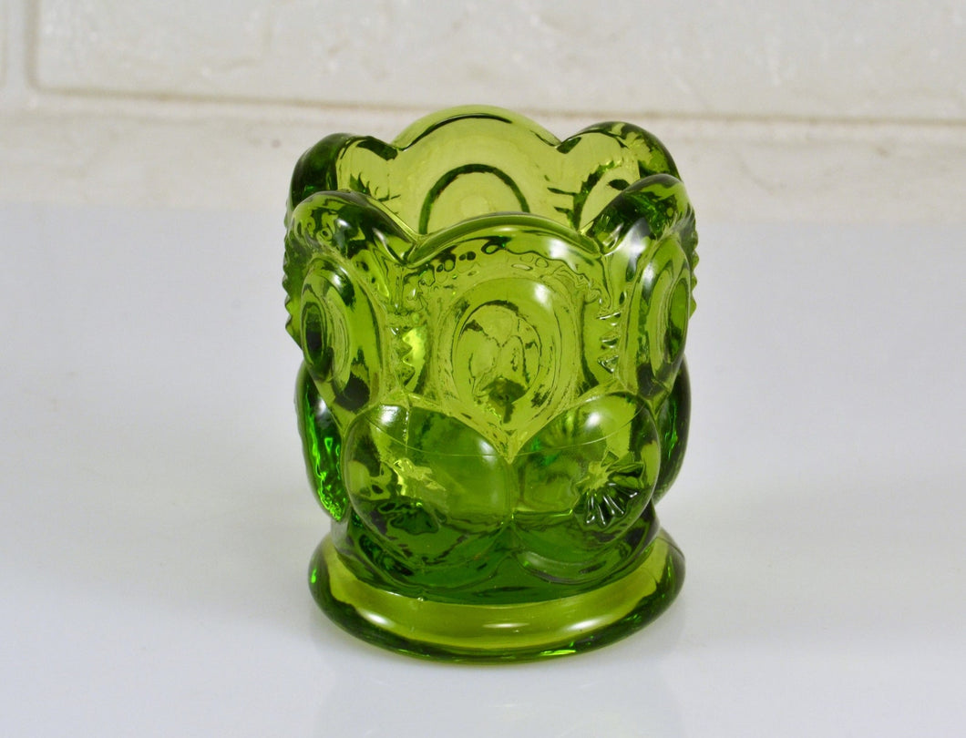 Moon and Stars Toothpick Holder - Green