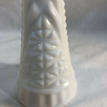 Load image into Gallery viewer, Textured Vintage Milk Glass Bud Vase
