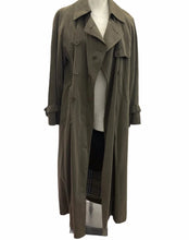 Load image into Gallery viewer, Vintage 90s Brown Burberry Trench Coat
