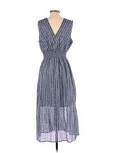 Load image into Gallery viewer, INC Blue Stripe Midi - Size 8
