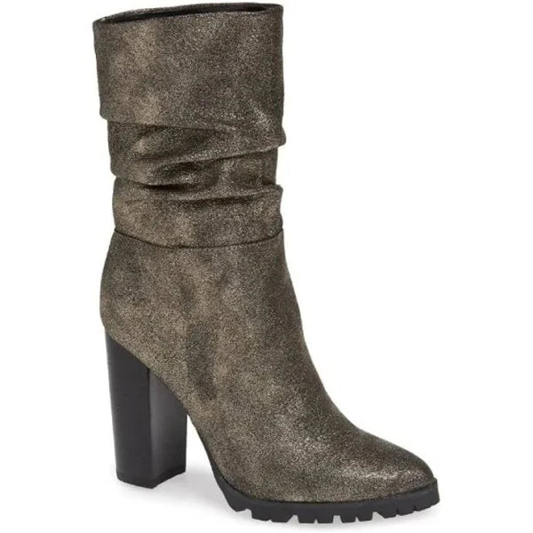 Katy Perry Bronze High Heel Boots  - 7