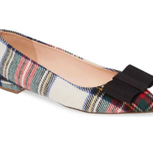 Load image into Gallery viewer, J. Crew Tartan Bow Flats - Size 9
