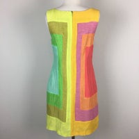 Load image into Gallery viewer, Tracy Reese Rainbow Color Block Sheath Dress - 8
