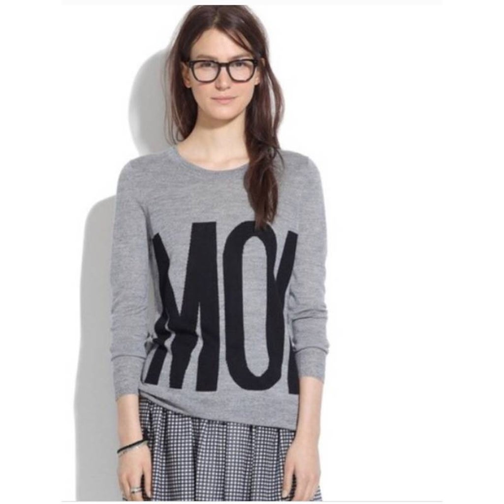 Madewall Grey MOI Sweater - Large