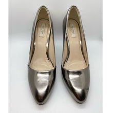 Load image into Gallery viewer, Cole Haan Pewter Kinslee Heels - Size 7.5
