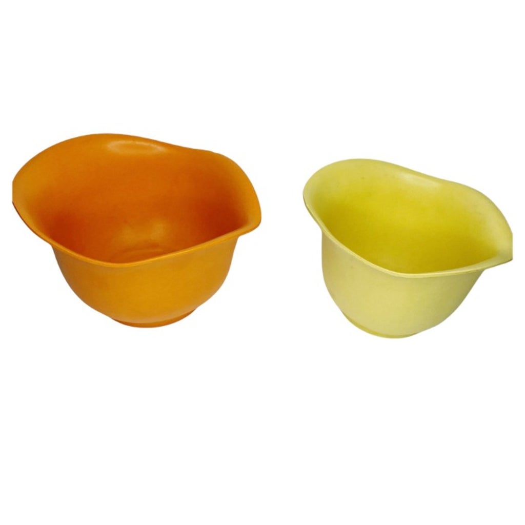 2 Nesting Recycled Mixing Bowls