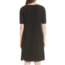 Load image into Gallery viewer, Lafayette 148 Black Short Sleeve Dress- 14
