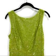 Load image into Gallery viewer, Andrew Marc Lime Sequin Dress - Size 8
