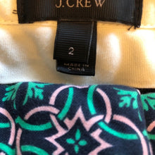 Load image into Gallery viewer, J. Crew Cotton Printed Pants - Size 2
