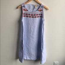 Load image into Gallery viewer, C &amp; C California Embroidered Linen Dress - XS
