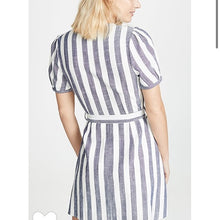 Load image into Gallery viewer, J.O.A. Striped Burron Down Dress - Small
