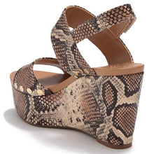 Load image into Gallery viewer, Vince Camuto Snake Platform Wedges - 8.5
